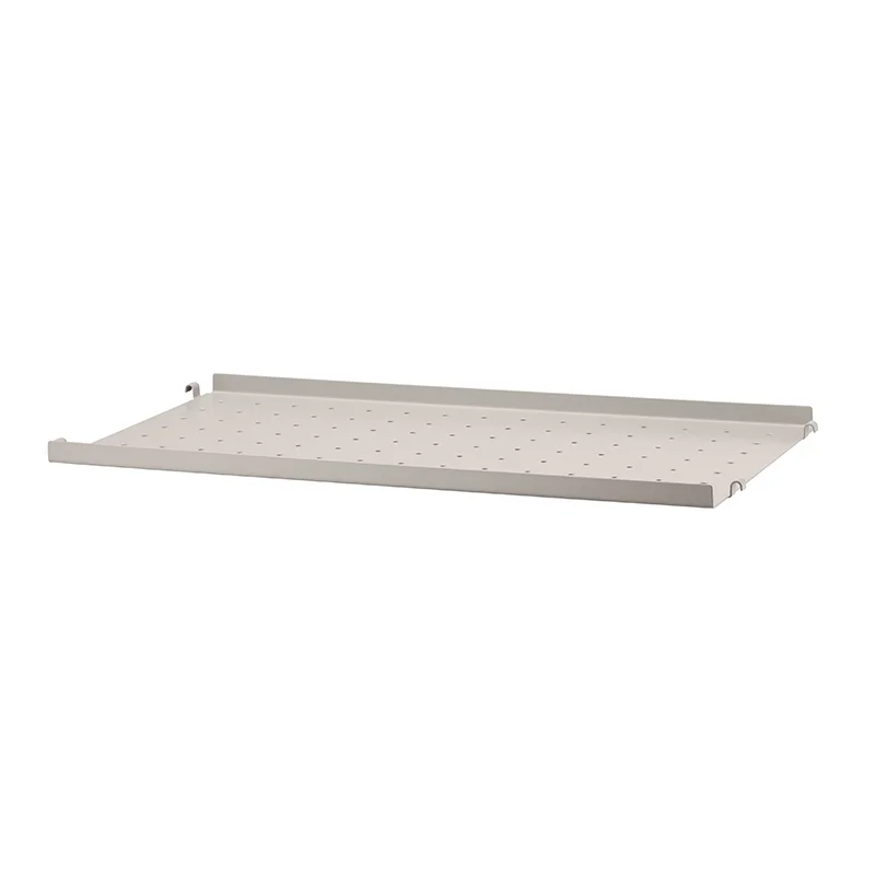 Metal shelf with low edge 58/30