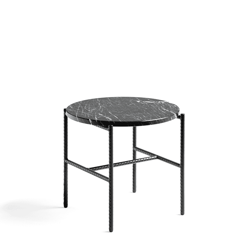 Rebar Salontafel Marmer Rond
