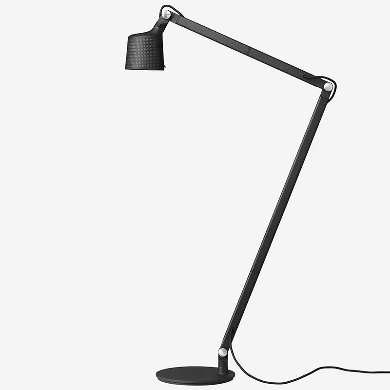 Vipp 525 floor reading lamp - Black