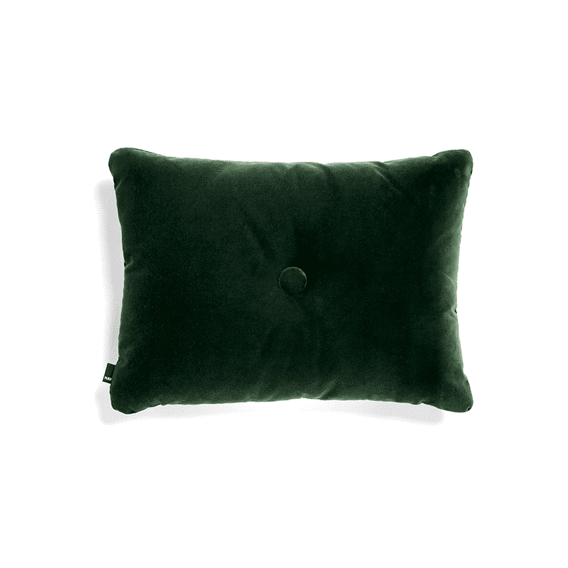 Dot Cushion 1 dot SOFT - Dark green