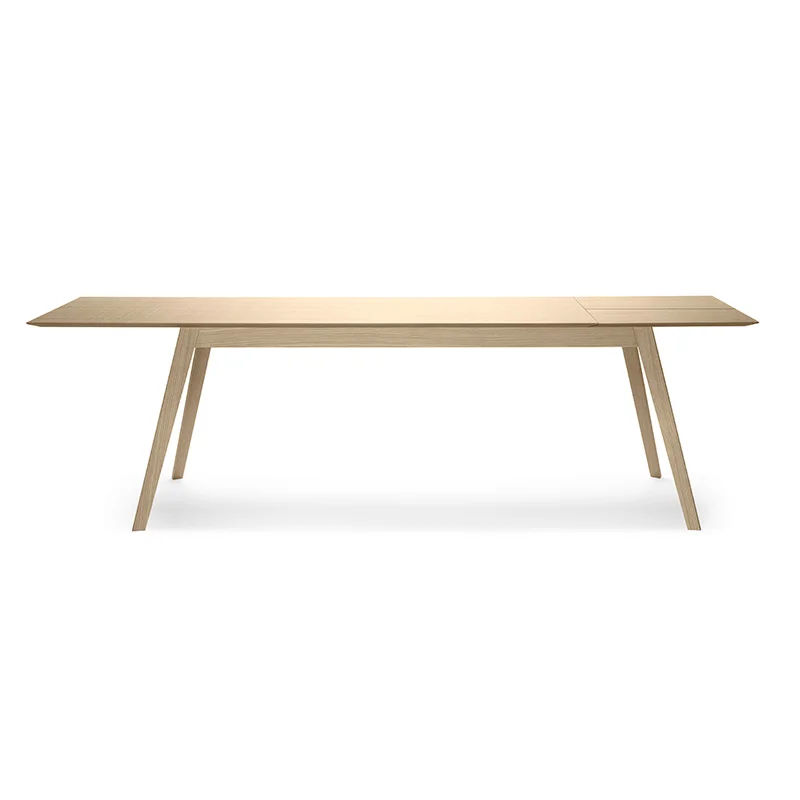 Aise eettafel rectangular top / wooden legs 200