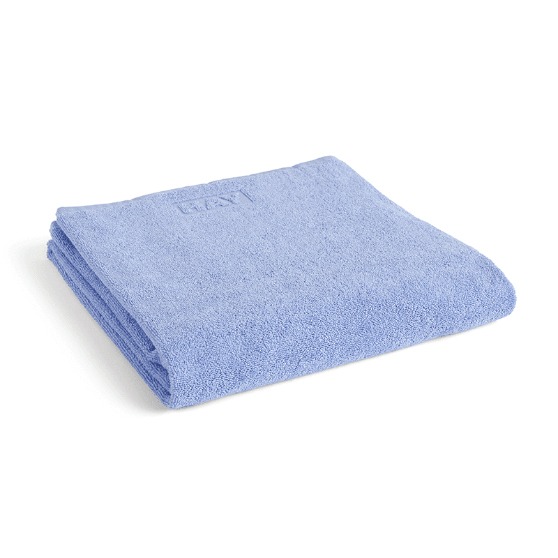 Mono bath sheet - Sky blue