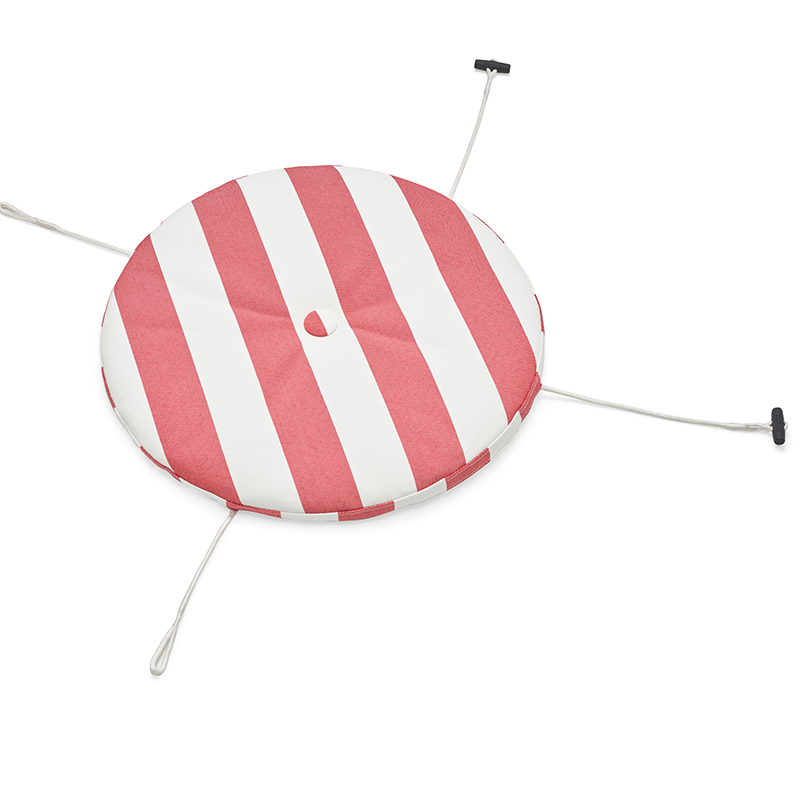 Toni chair pillow - Stripe red
