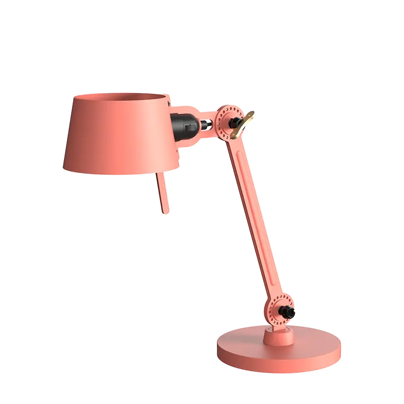 Bolt bureaulamp 1arm small foot - Daybreak rose