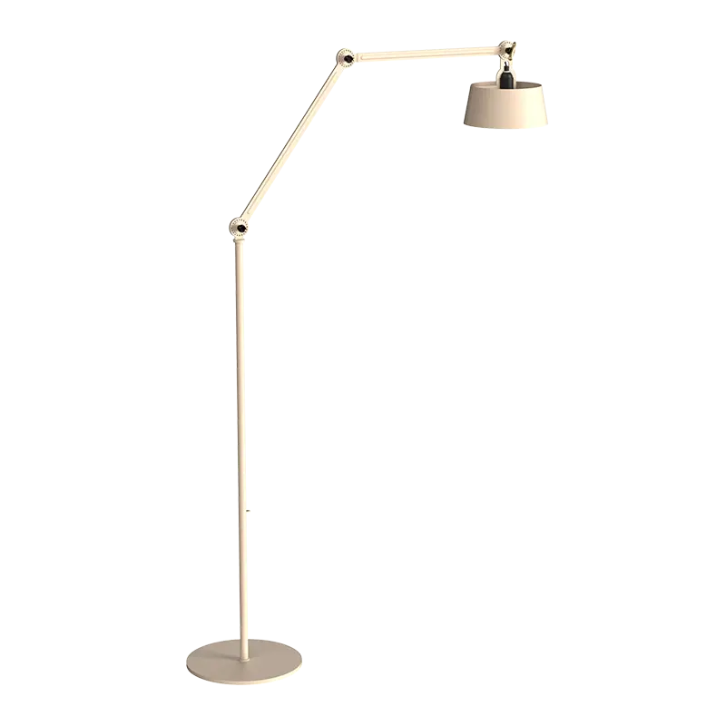 Bolt 2arm vloerlamp long upperfit - Lightning white