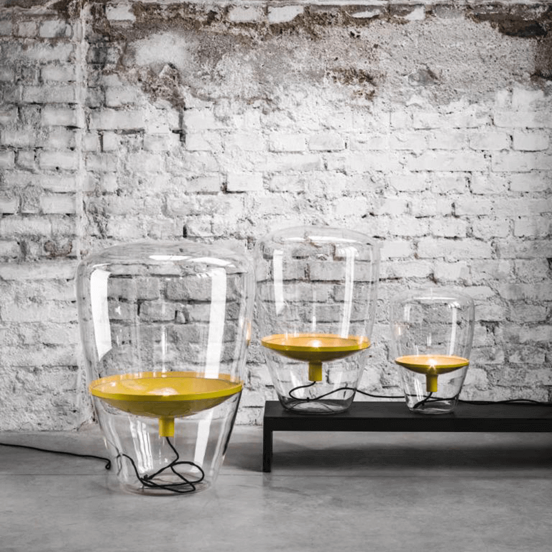 Balloons medium vloerlamp- Lemon yellow