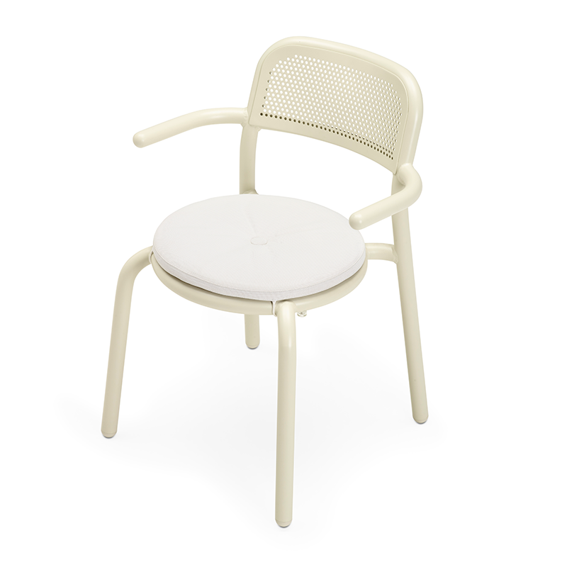 Toni chair pillow - Natural white
