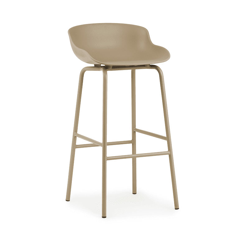 Hyg Barstool 75 cm Sand/Steel Sand