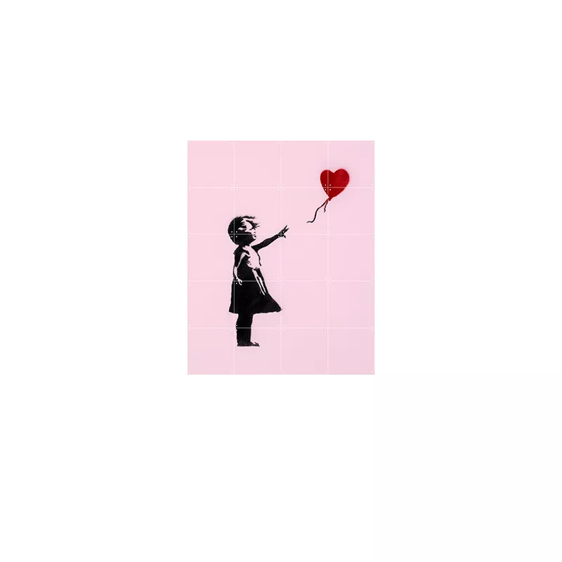 Banksy love icons - small