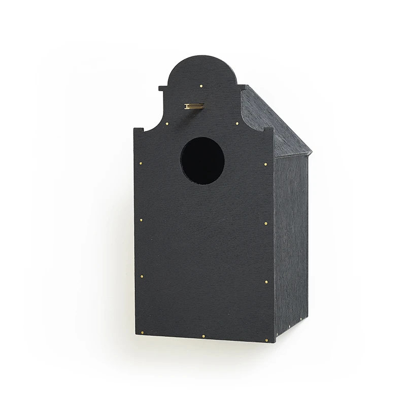 Canal Bell Gable birdhouse - Black