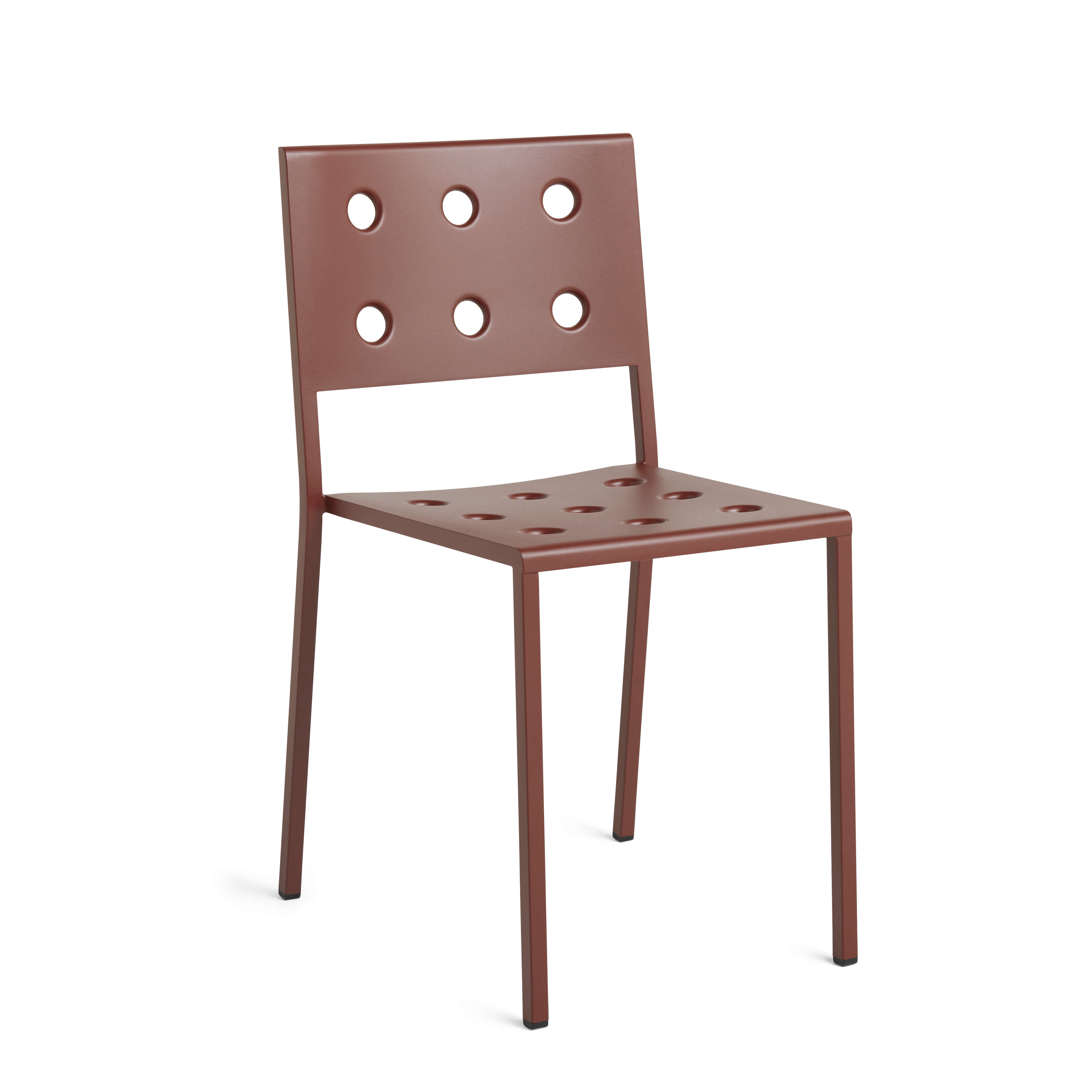 Balcony dining chair - Iron red