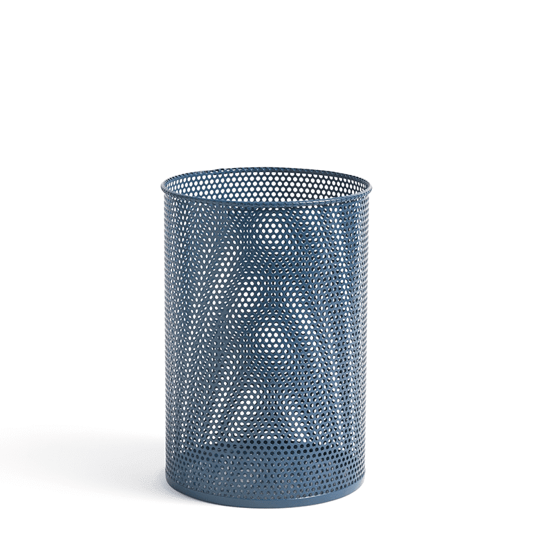 Perforated Bin M - Petrol blue