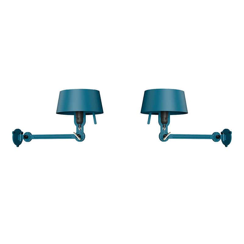 Bolt bed wandlamp underfit set - Thunder blue