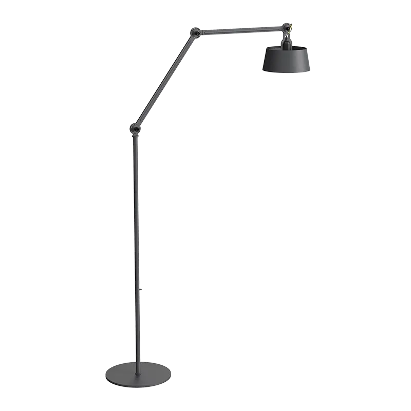 Bolt 2arm vloerlamp long upperfit - Midnight grey