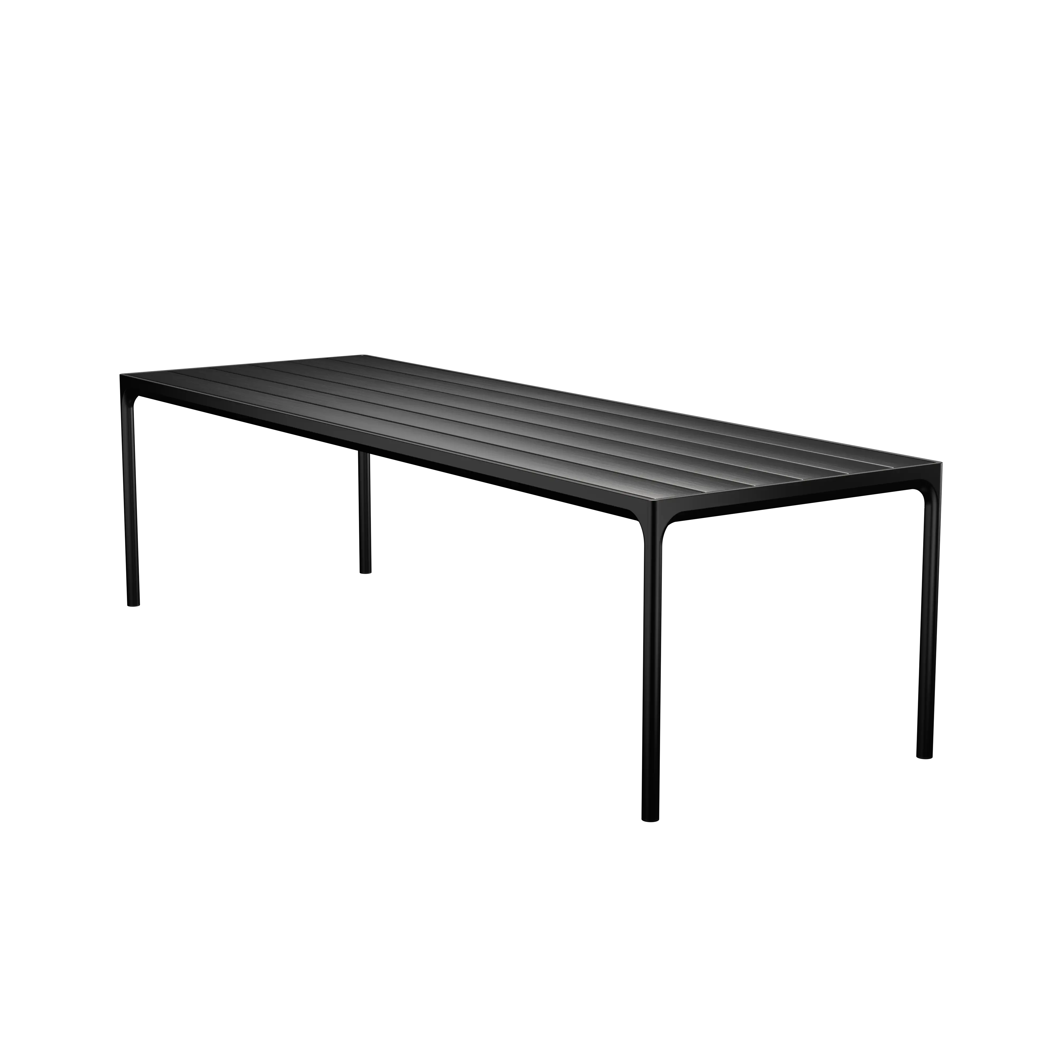 Four dining table 90 x 270 cm - Black, black