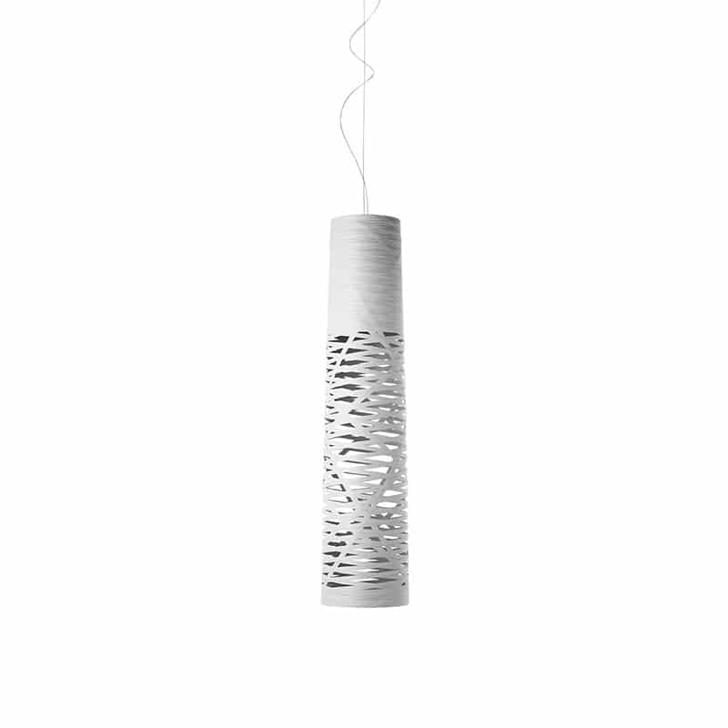 Tress media hanglamp - Bianco