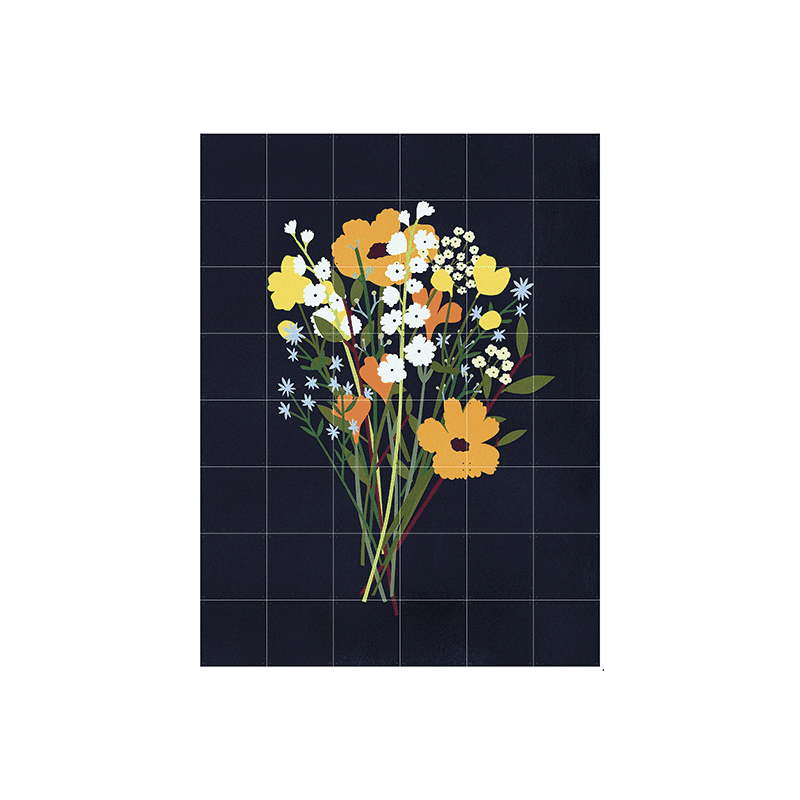Wild flowers - large