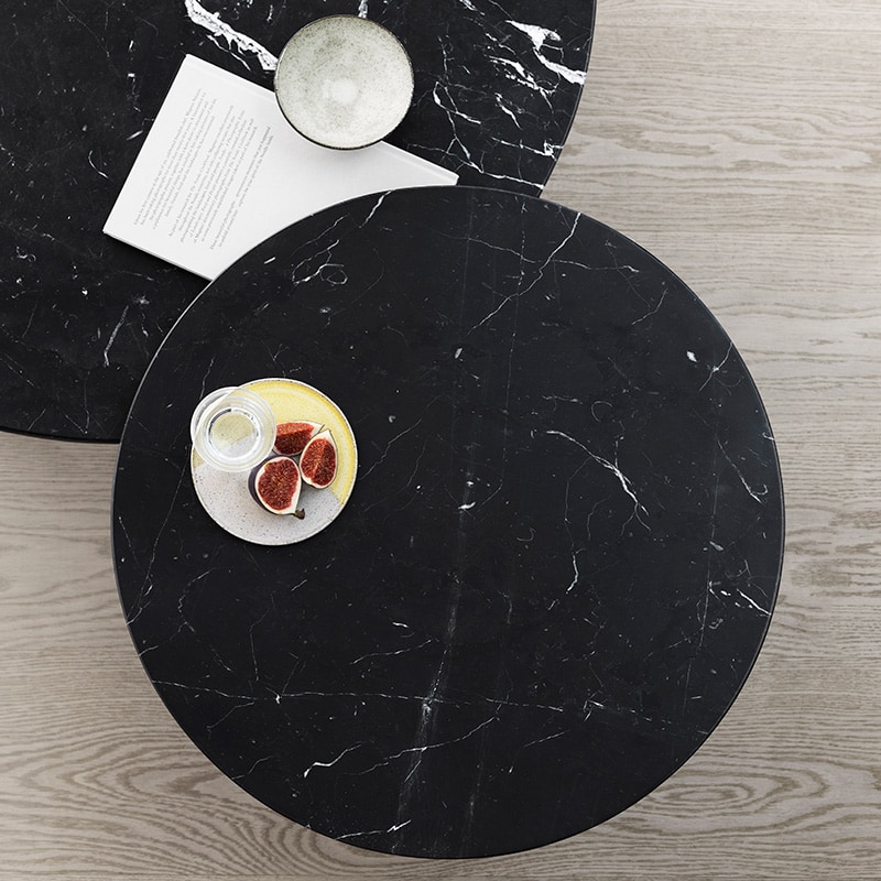 Vipp 423 coffee table, 60 Marble - Black
