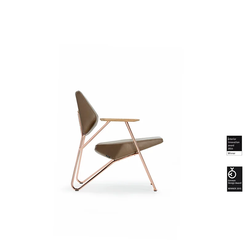 Polygon Easy Chair - Arm oak nature