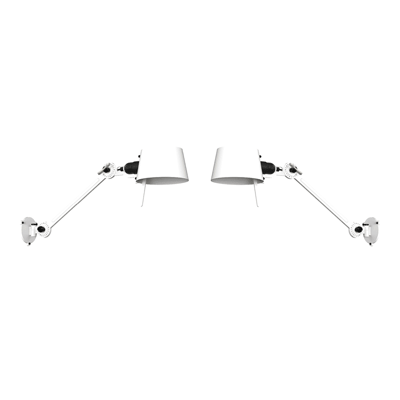 Bolt bed wandlamp sidefit set - Pure white