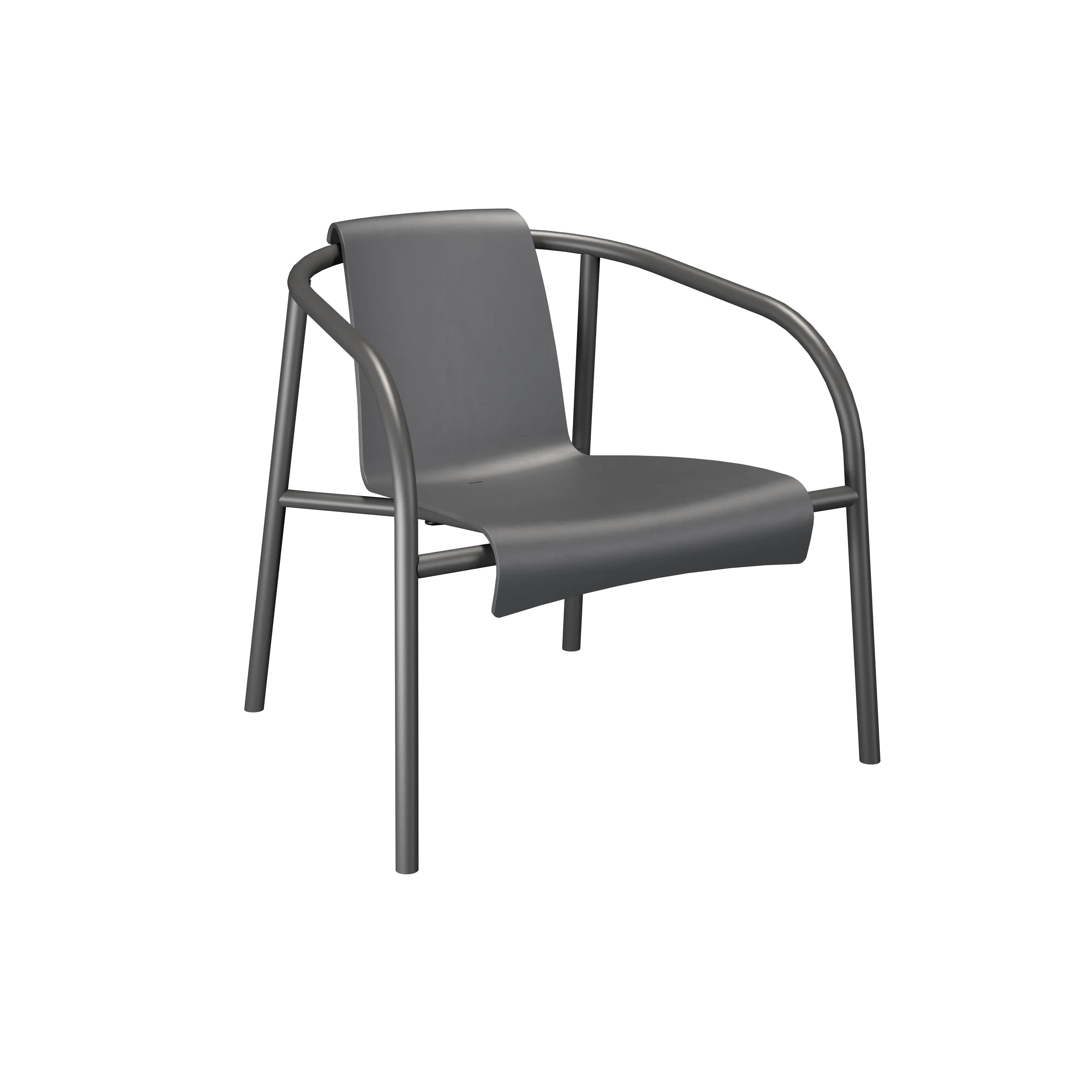Nami lounge chair - Dark grey