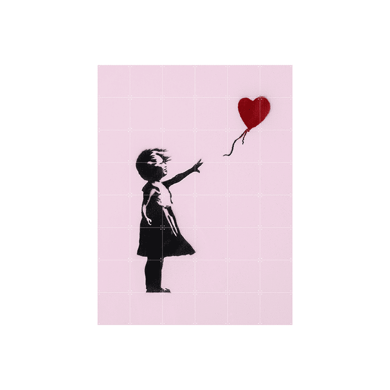 Banksy love icons - large