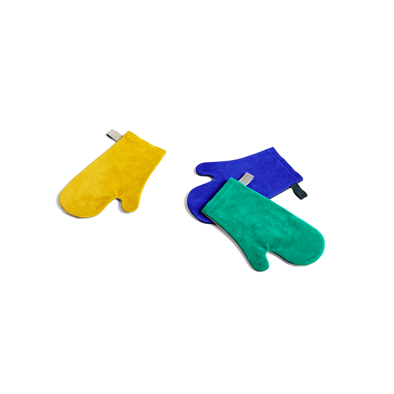 Suede Oven Glove - Yellow