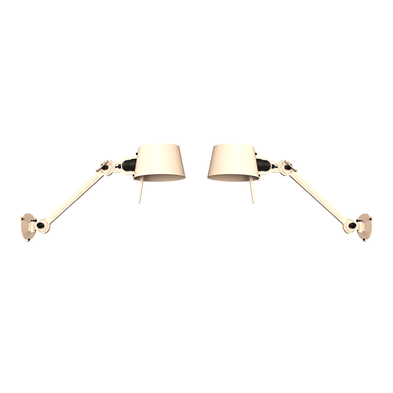 Bolt bed wandlamp sidefit set - Lightning white
