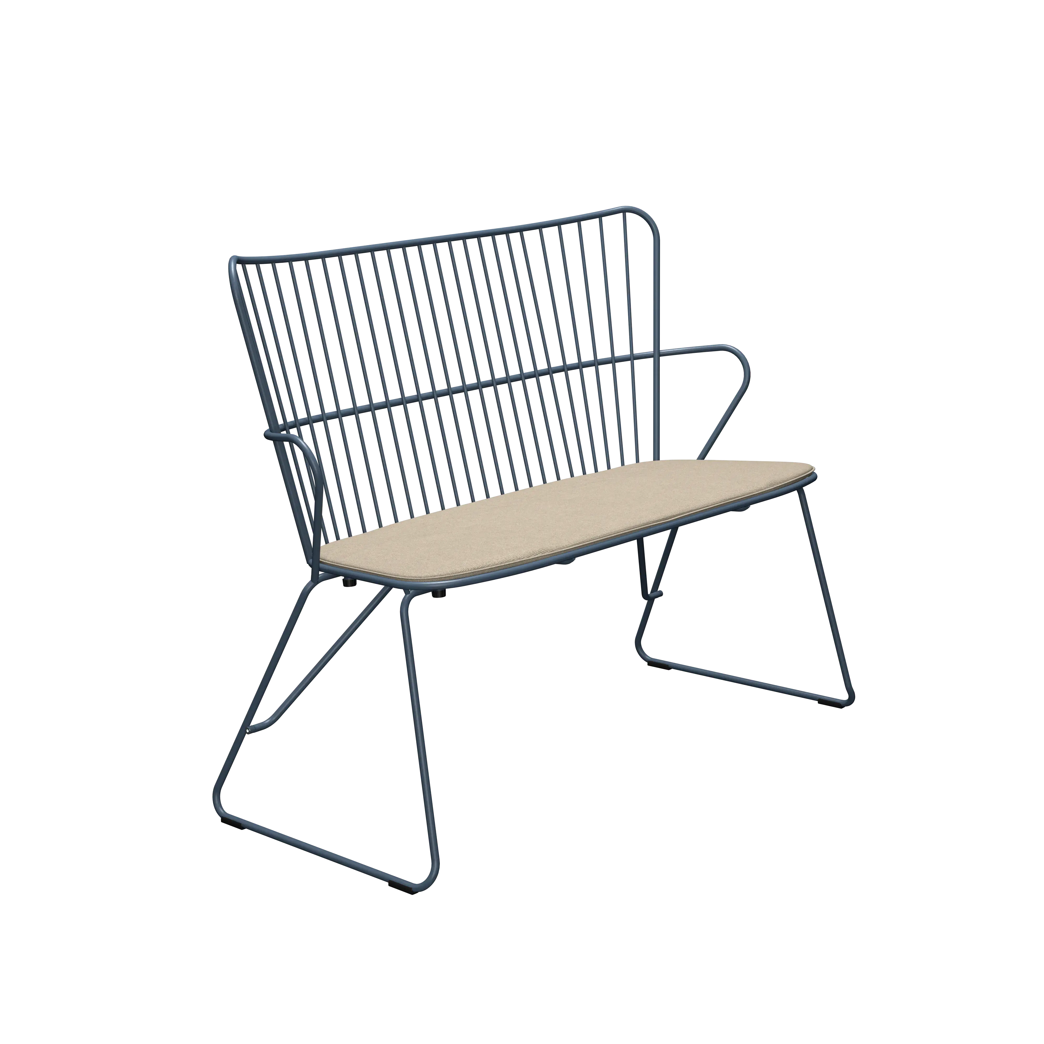 Paon bench - Midnight blue