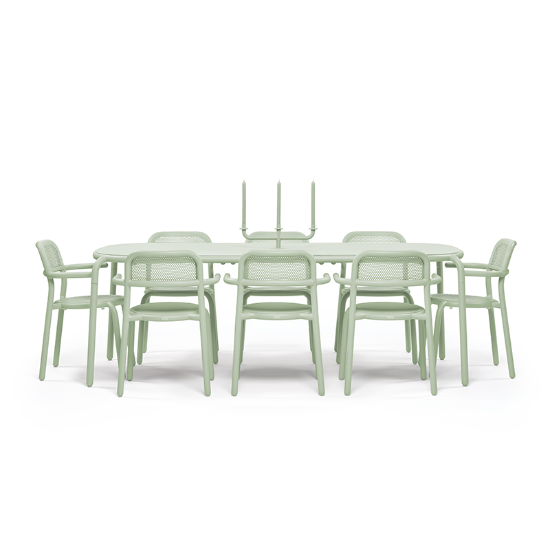 Toni candle holder - Mist green Toni candle holder - Mist green
