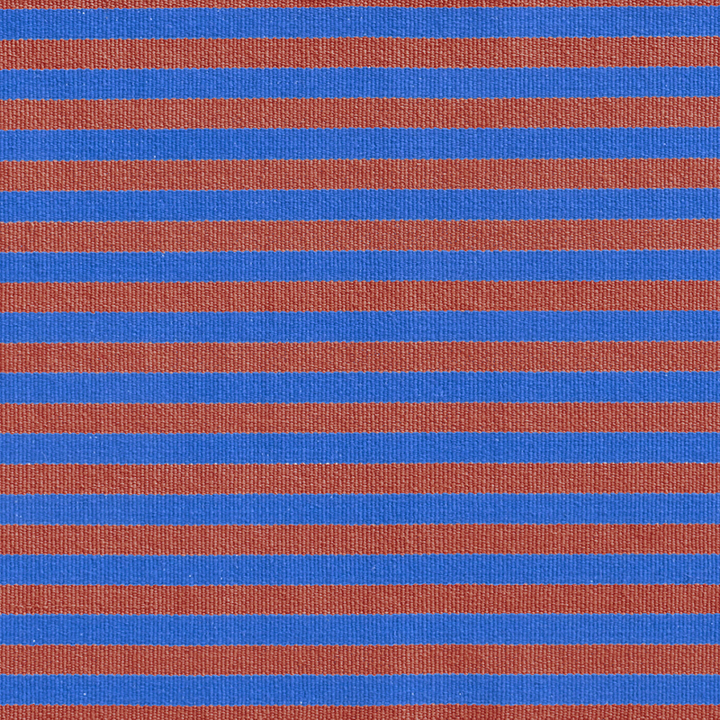 Stripes and Stripes 52 x 95 - Cacao sky