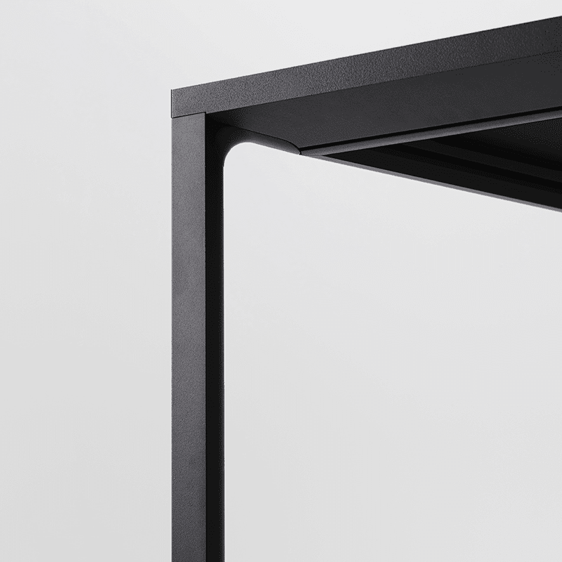 New Order Table 300 cm - Charcoal/dark grey