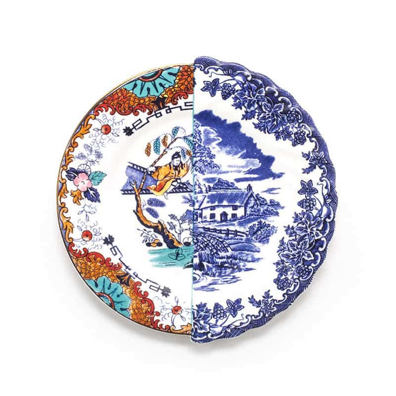 Hybrid-valdrada dessert plate in porcelain 20 cm