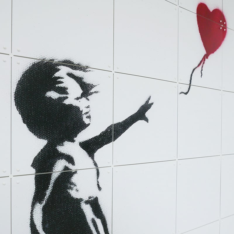 Girl with Balloon - large