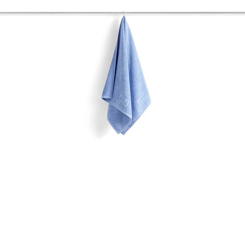 Mono hand towel - Sky blue