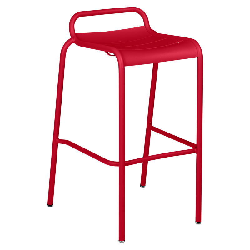 Luxembourg aluminium dining high bar stool