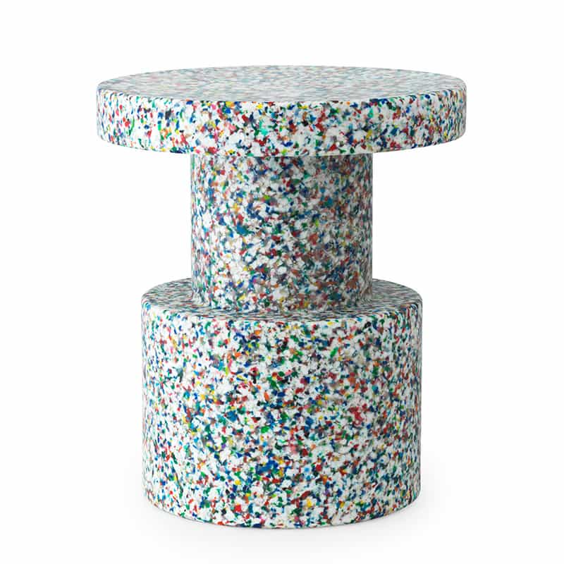 Bit stool - White Multi