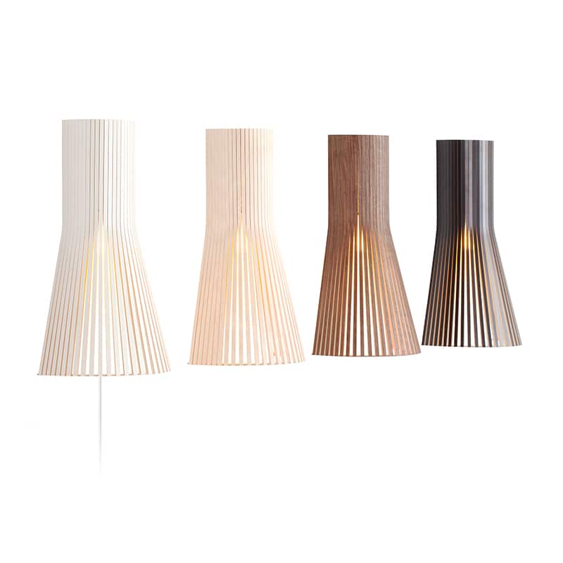 Secto Small 4231 wandlamp - Walnut