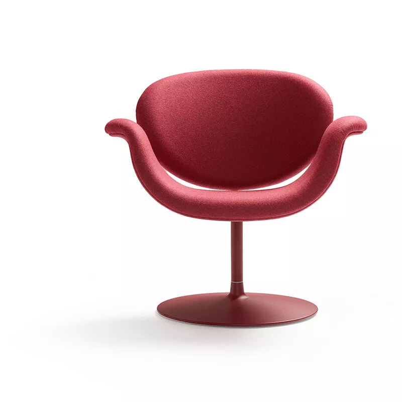 F 549 Tulip Midi fauteuil schijf, draaivoet