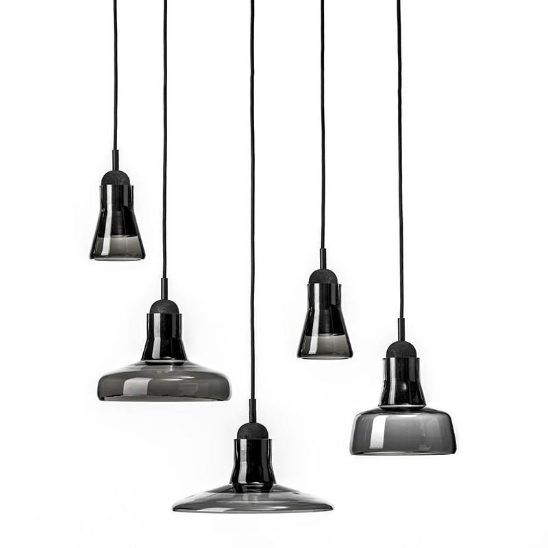 Shadows PC891 set free hanglamp - Stained black
