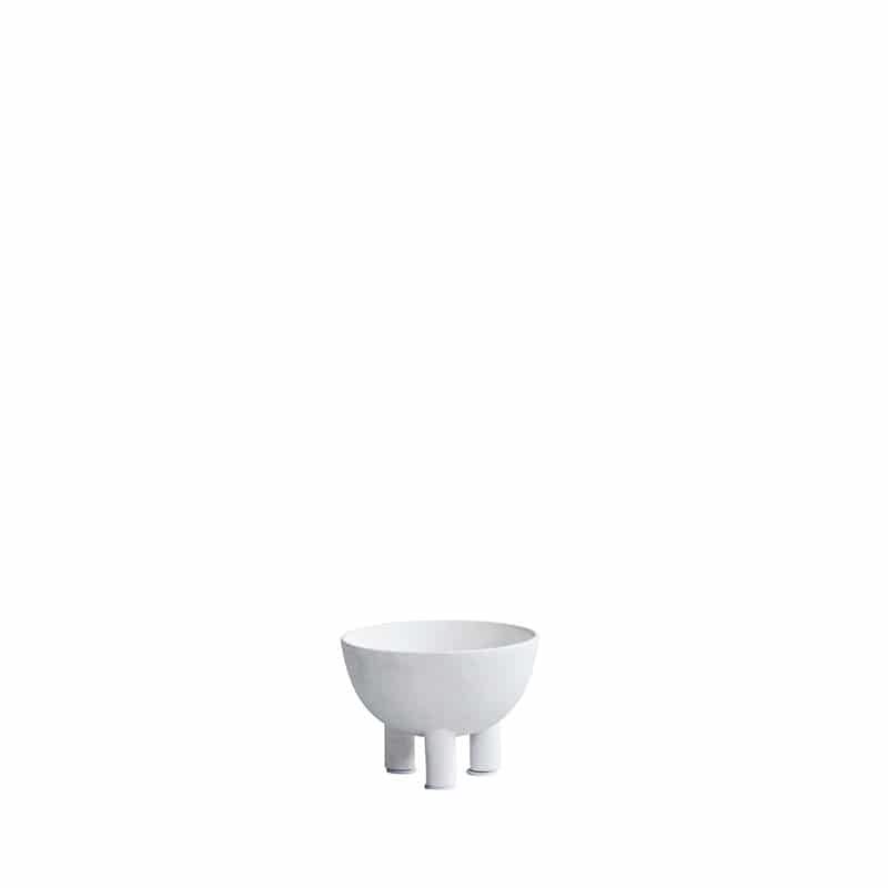 Duck Bowl mini bone - White