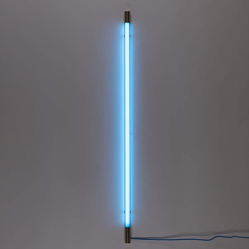 Led lamp linea golden end - Blue