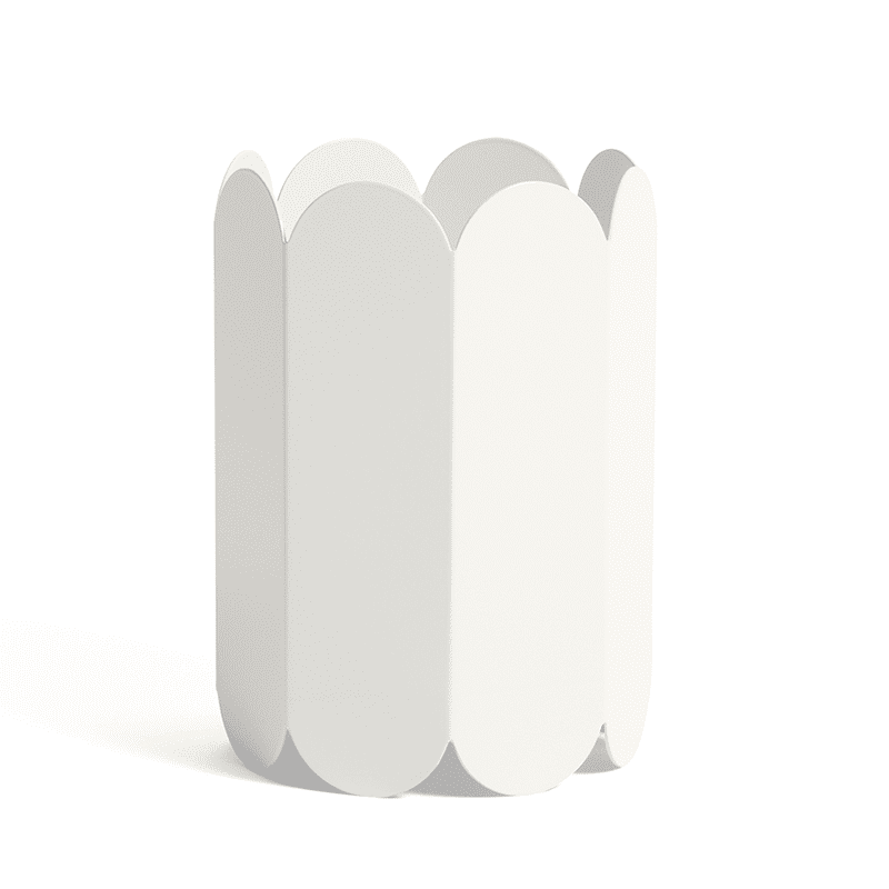 Arcs Vase - White