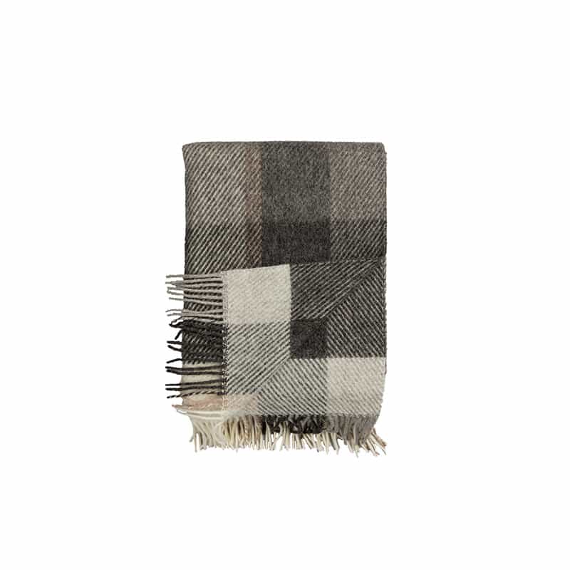 Myrull large throw - Light grey