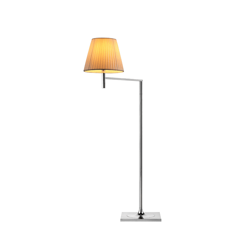 Ktribe F1 dim vloerlamp - Cromo/bronzo akumnizzato