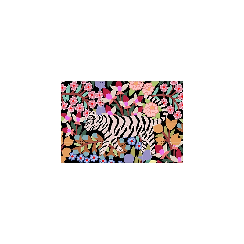Tiger in Flowers - Small