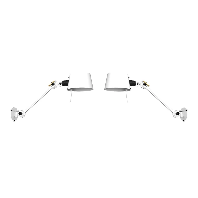 Bolt bed wandlamp sidefit set - Pure white