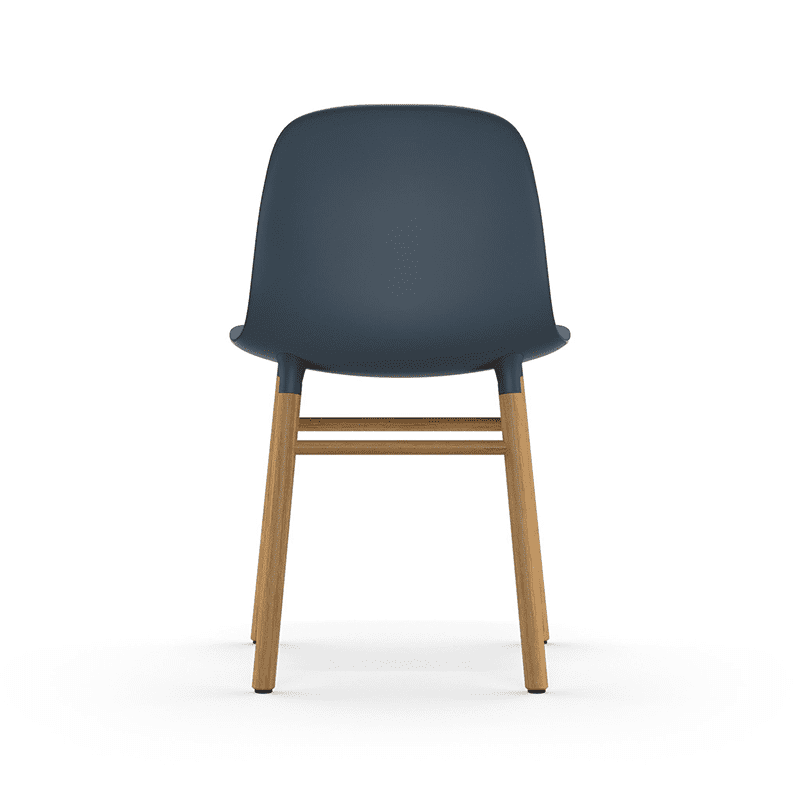 Form Chair Blue/Oak
