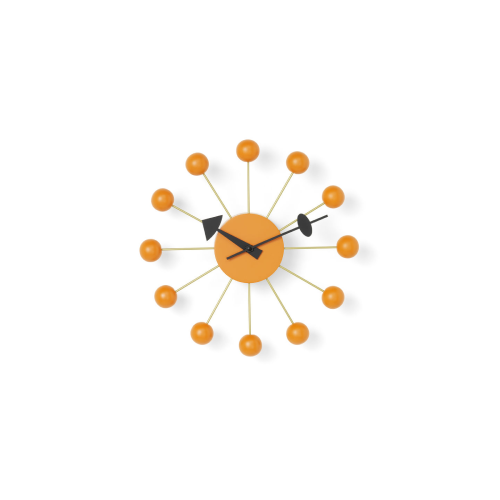 Ball Clock - Orange