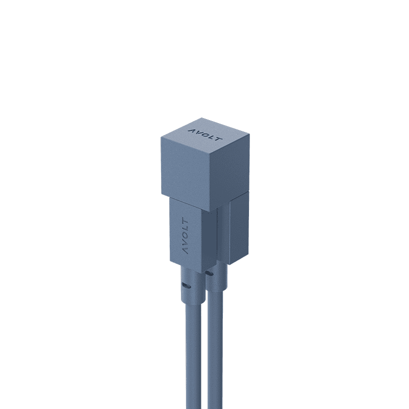 Cable 1 (USB A to lightning) - Ocean Blue